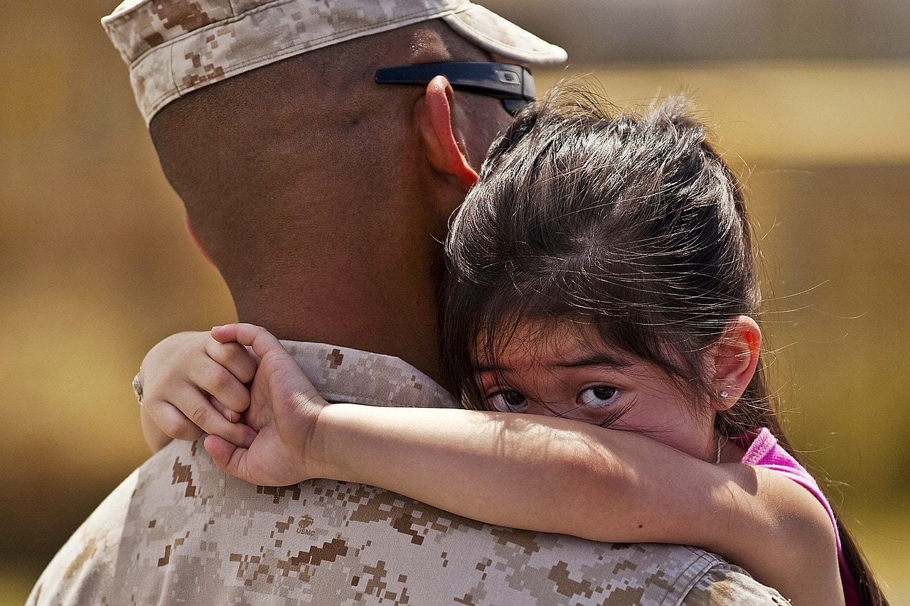 Military and child support